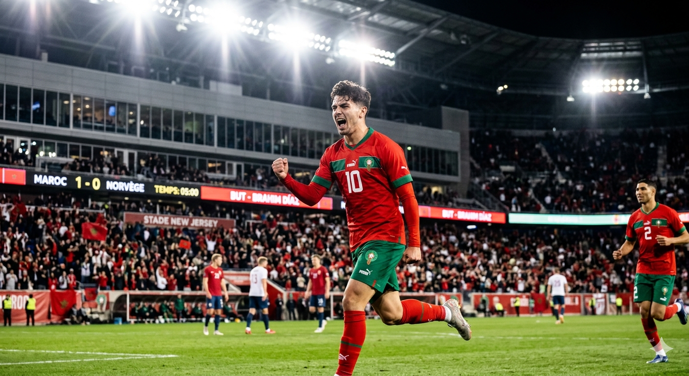 Mondial 2026 : Derniers réglages pour les Lions de l’Atlas après le nul face à la Norvège (1-1)
